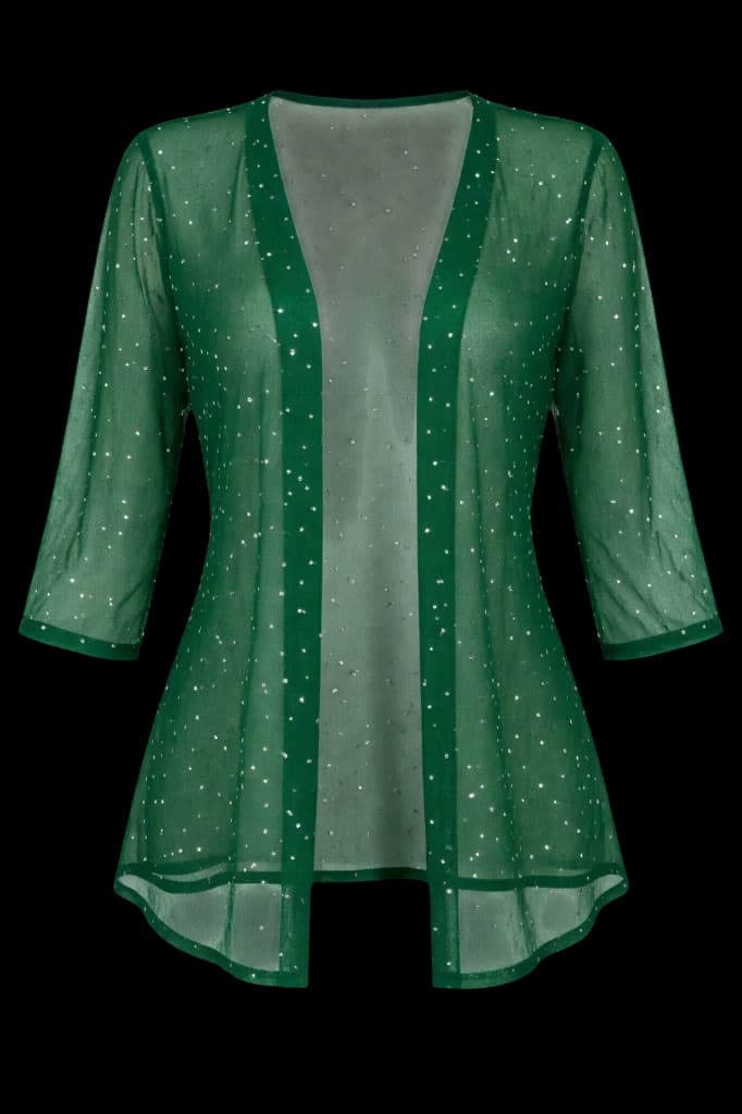 Blusão Tule Pontos De Luz 