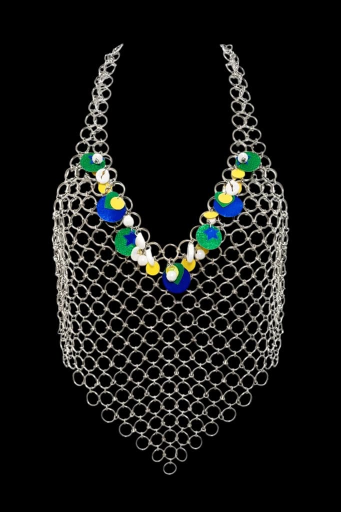 Cropped Brasil Aura Metalizada