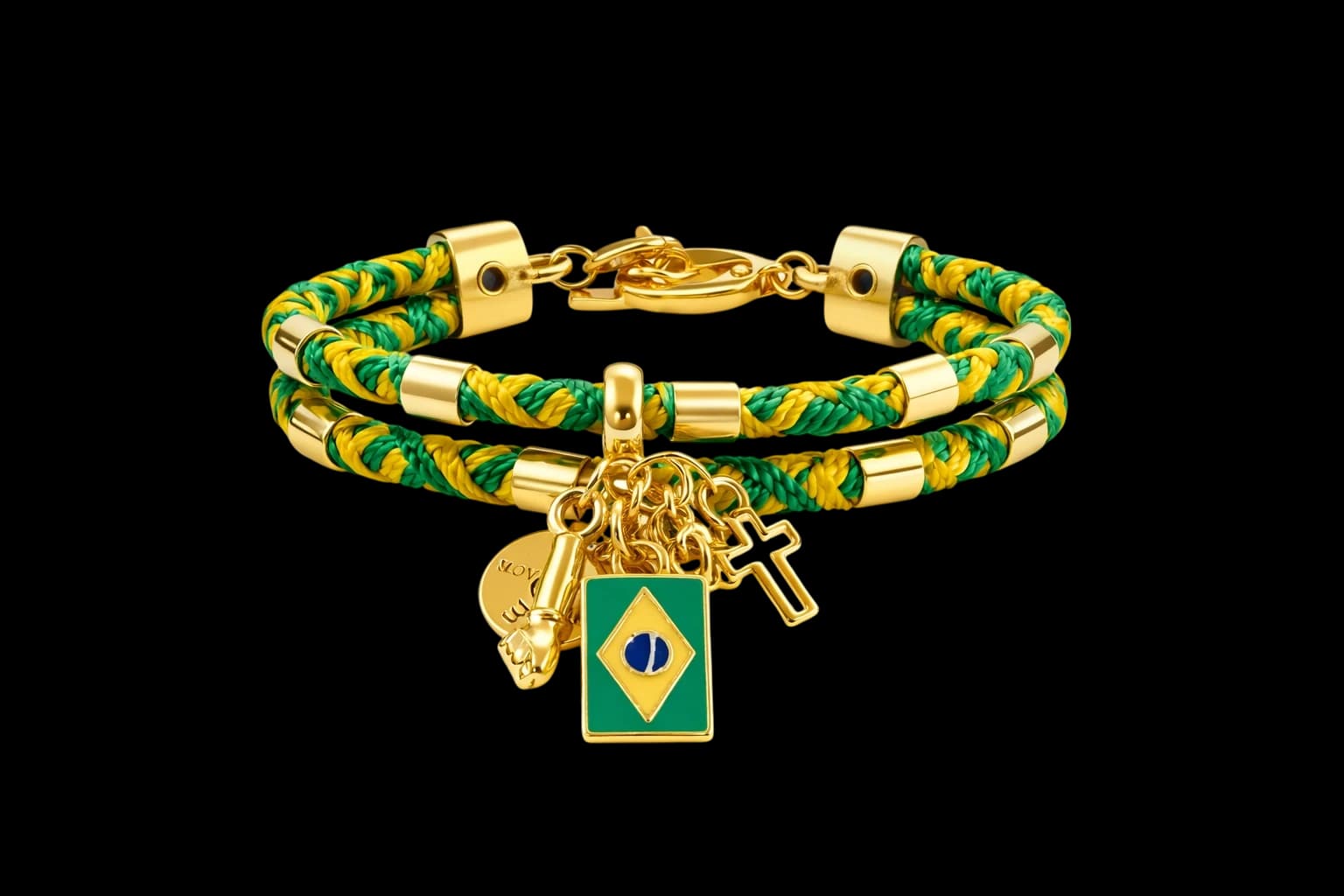 Pulseira Amuleto Brilha Brasil
