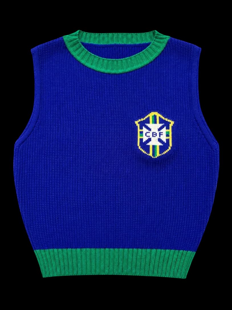Tricot Brasil Canarinho