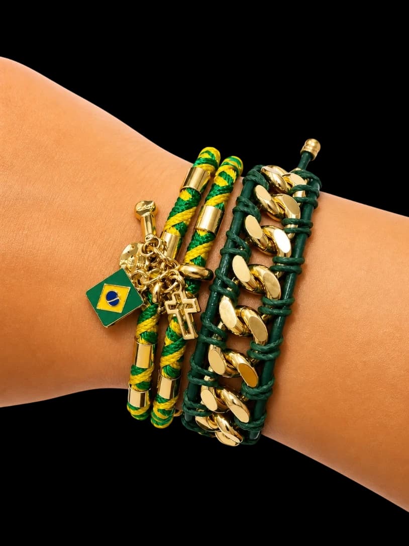 Pulseira Wrapp Brasilidade