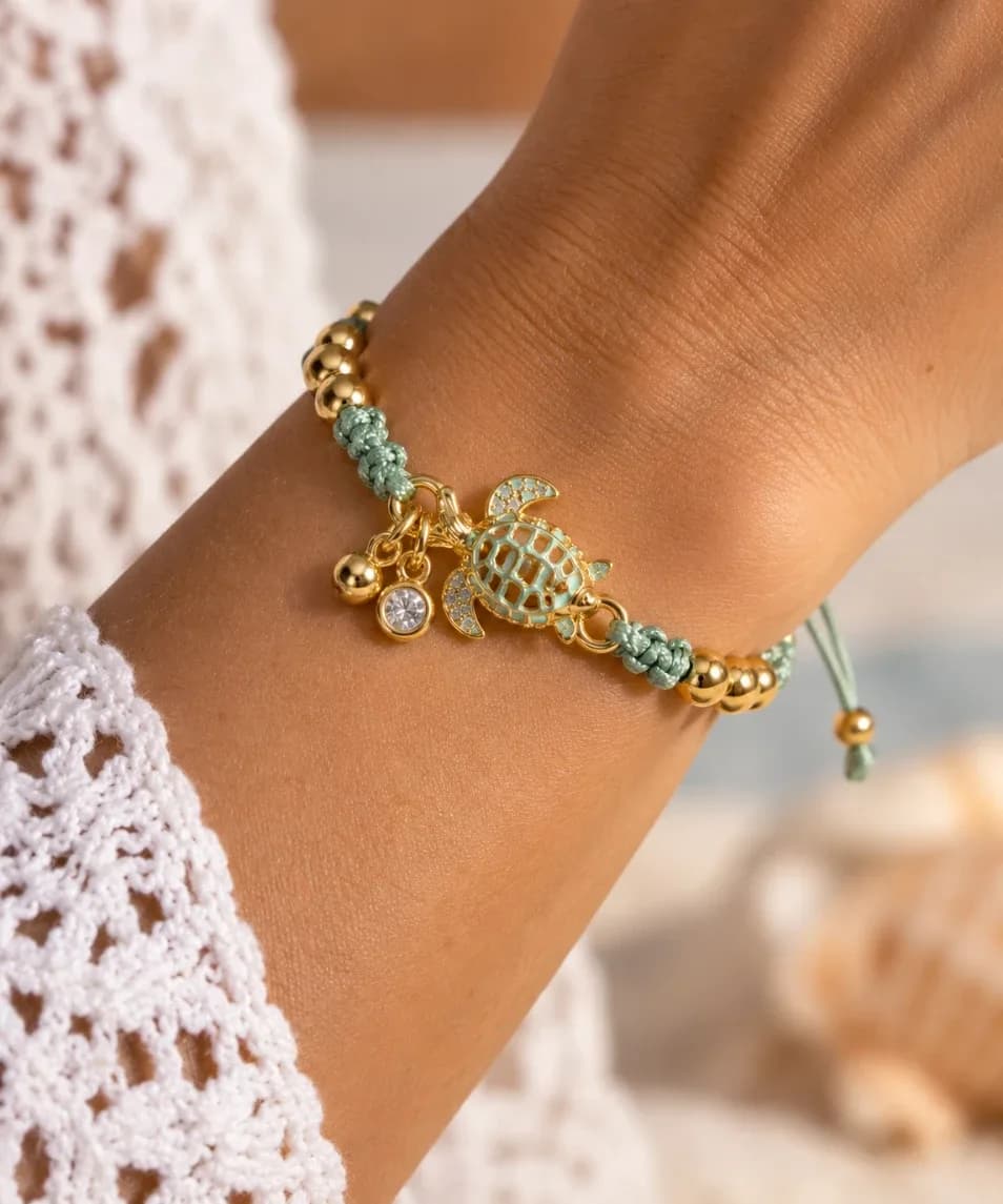 Pulseira Macramê Encantos Do Mar