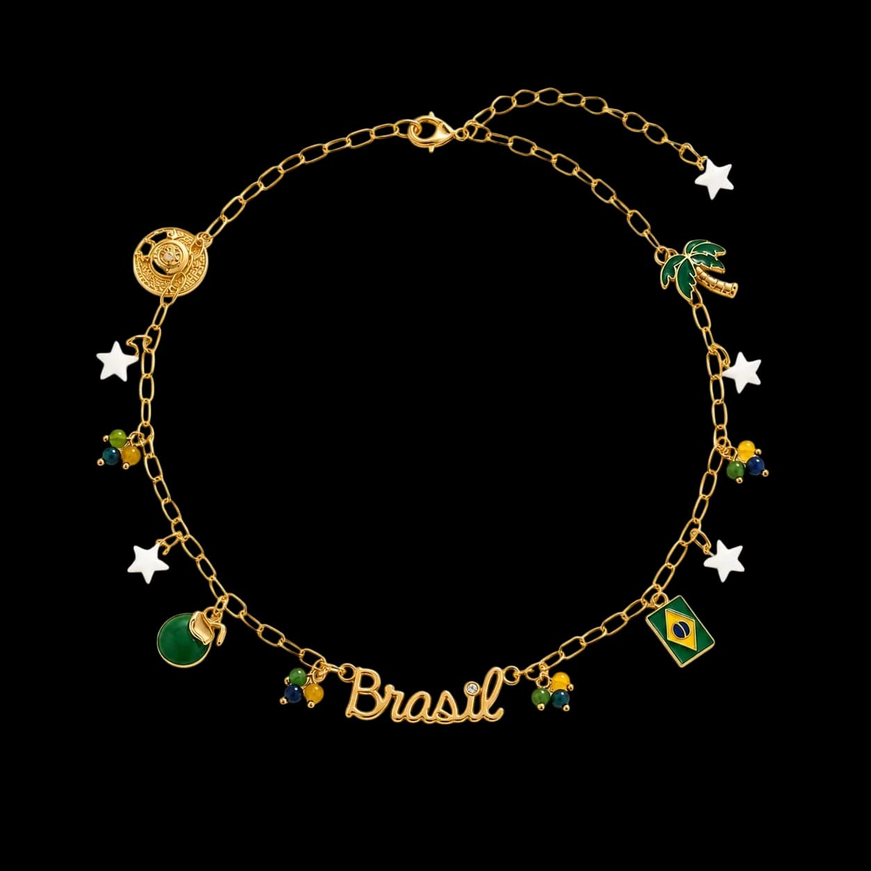 Colar Brilha Brasil