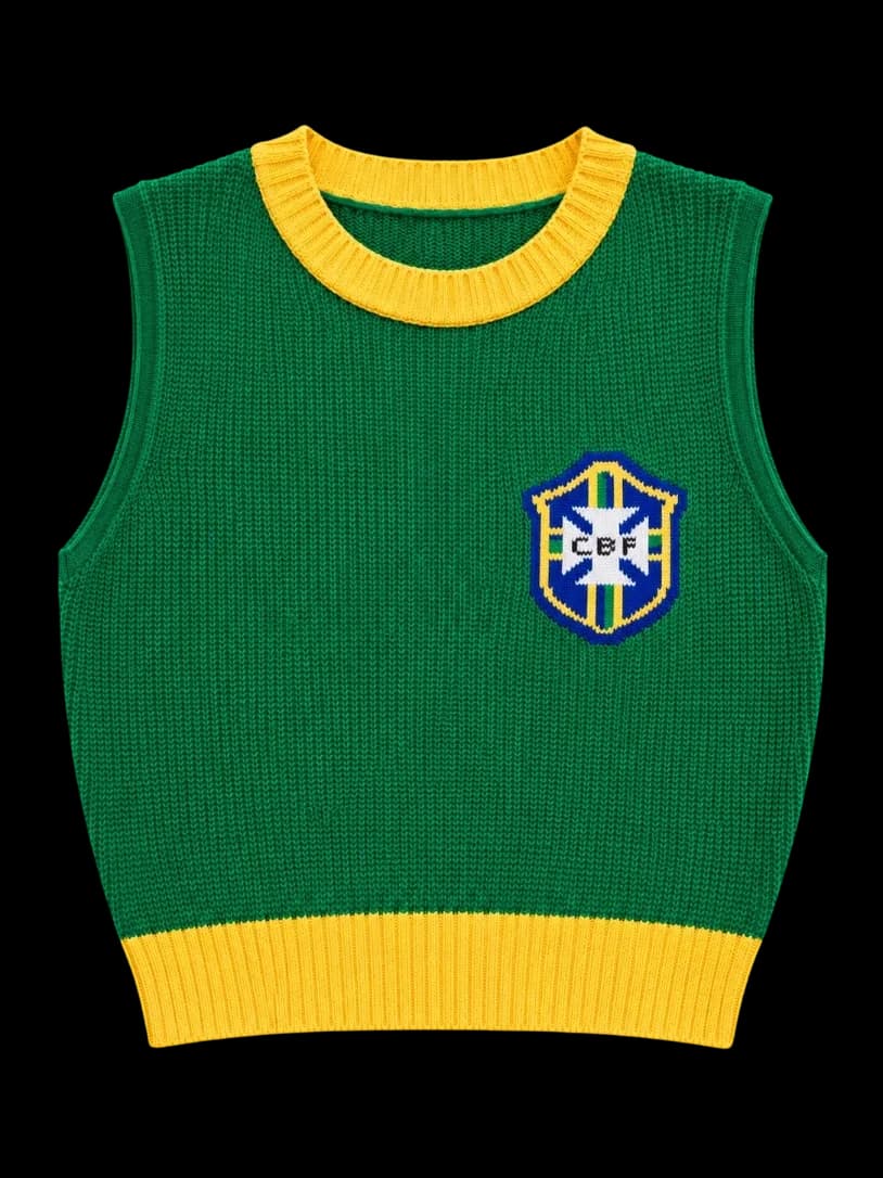Tricot Brasil Canarinho