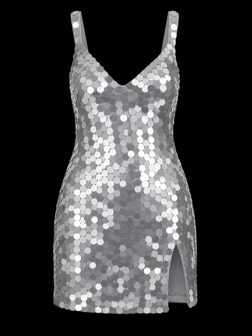 Vestido Platina Noite Fosco