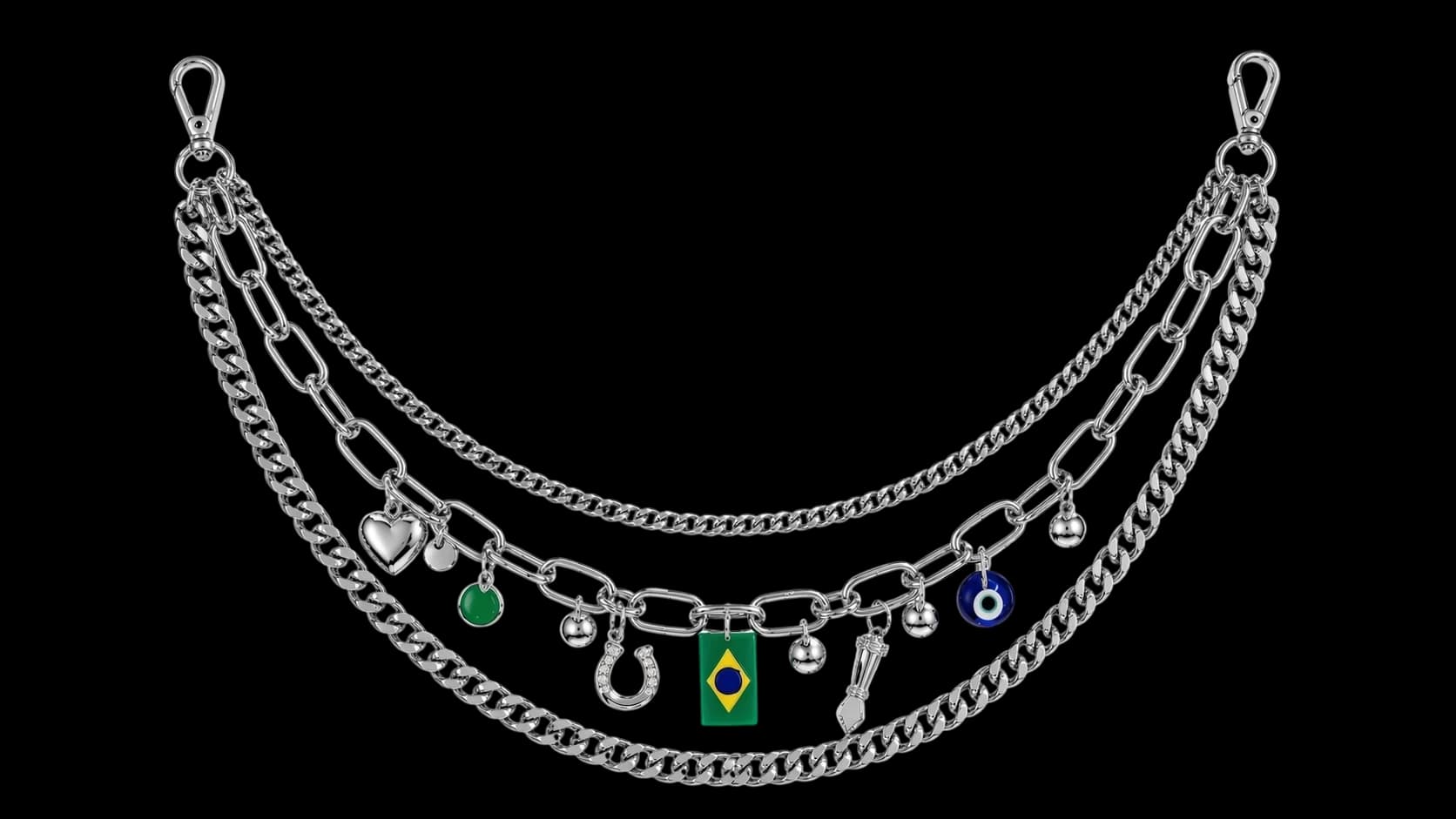 Colar Versátil Brasil