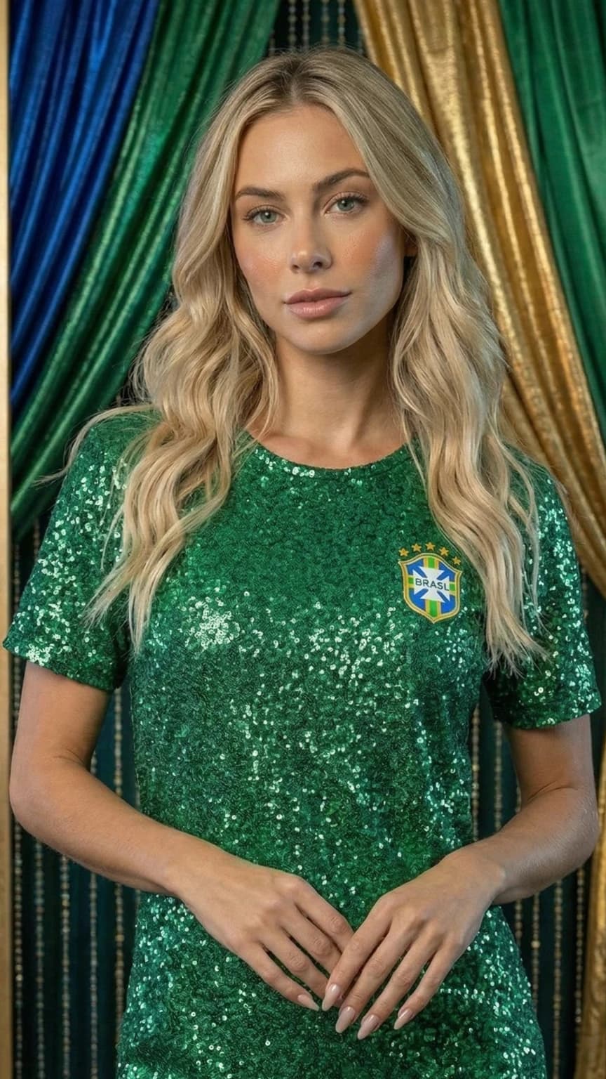 Blusa Gala Brasil