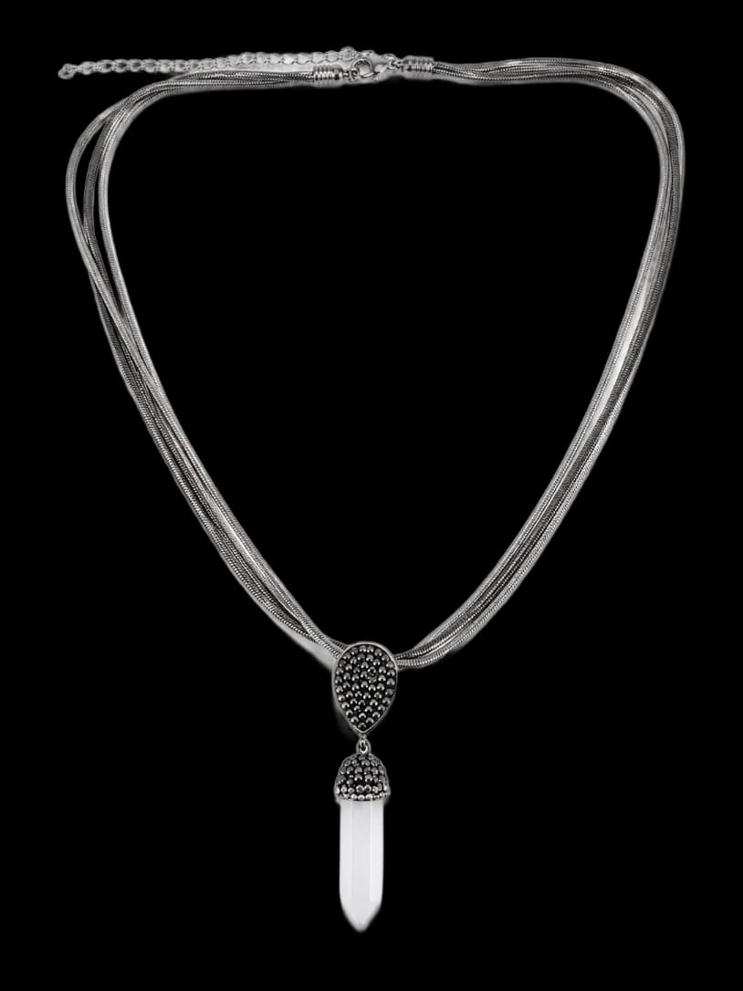 Colar Cristal Rock